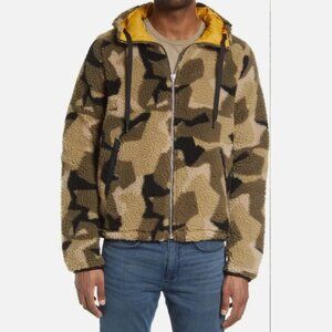 RAG & BONE Men's Camo Sherpa Tactic Jacket (M)